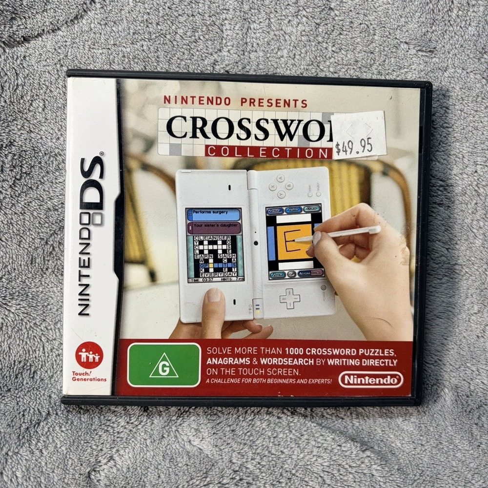 Crosswords Collections DS (Nintendo DS, 2008) Tested